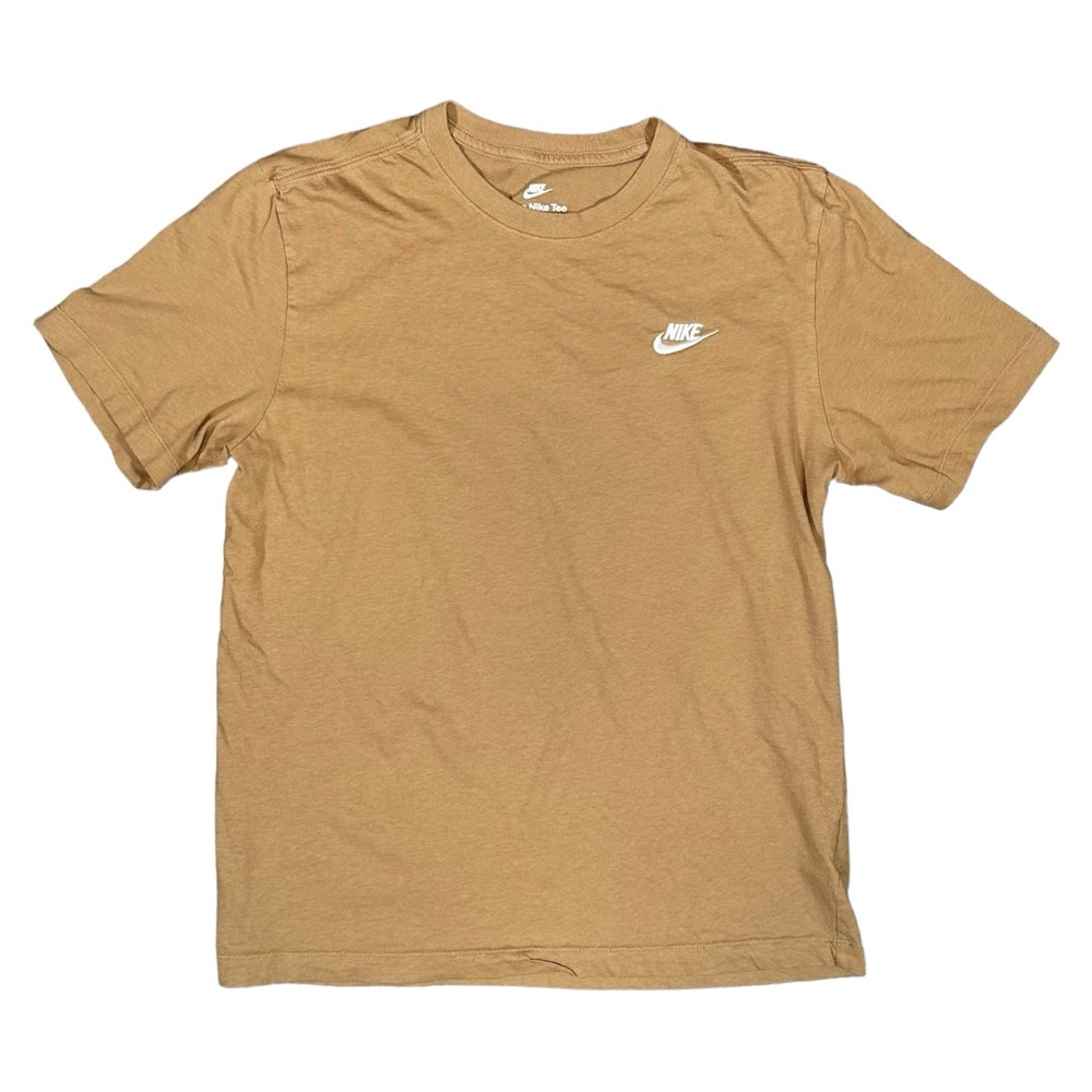 Nike Tan Short Sleeve Tee Classic Fit